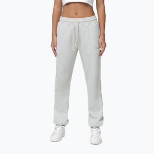 Women's trousers Pitbull Lovia white stone