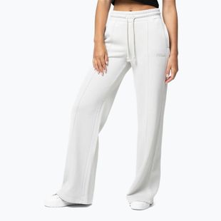 Women's trousers Pitbull Lovia Wide white stone