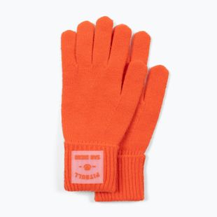 Gloves Pitbull Love PB fluo orange