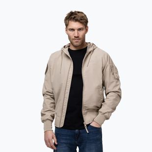 Men's jacket Pitbull Hooper Hooded sand