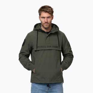 Men's jacket Pitbull Meandro Kangaroo dark olive