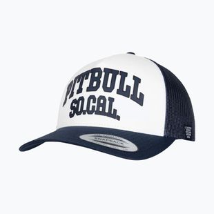 Men's baseball cap Pitbull "SO.CAL." Retro Trucker black/white