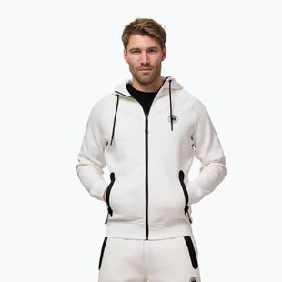 Men's sweatshirt Pitbull Dogwood Hooded Zip Sweatshirt off white