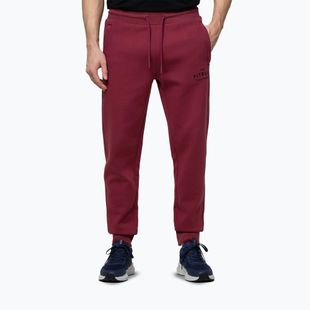 Men's trousers Pitbull Sampson Track burgundy