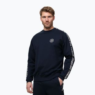 Men's sweatshirt Pitbull Tape Parker Crewneck dark navy