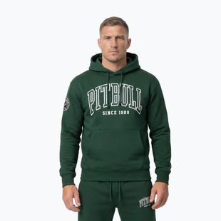 Men's sweatshirt Pitbull Badger Hooded hunter green