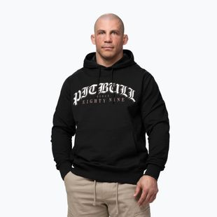 Men's sweatshirt Pitbull Tatto Hooded black