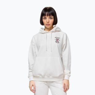 Women's sweatshirt Pitbull Chew On This Hooded off white