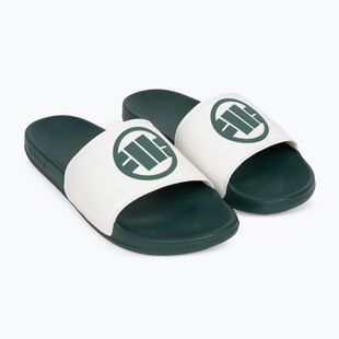 Men's slides Pitbull Logo bottle green