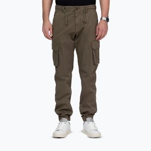 Men's trousers Pitbull Proctor Drawstring Jogger Cargo olive