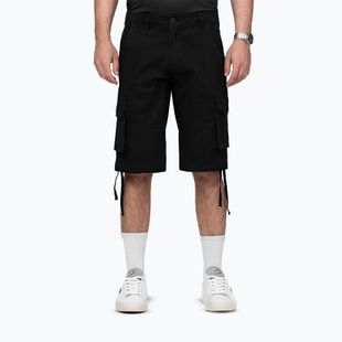 Pitbull Volmer Long Cargo men's shorts black