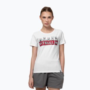 Women's T-shirt Pitbull Softbite white