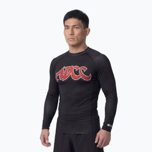 Men's long sleeve rashguard Pitbull ADCC Rashguard black