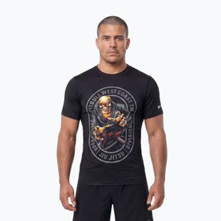 Men's T-shirt Pitbull Mesh Jiu Jitsu black
