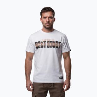 Men's T-shirt Pitbull Best Coast white