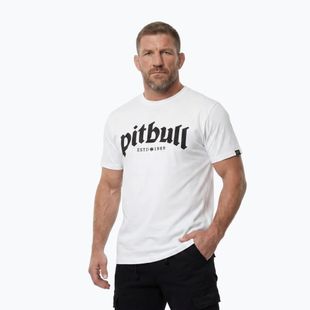 Men's T-shirt Pitbull O'Side white