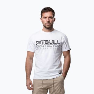 Men's T-shirt Pitbull Protector white