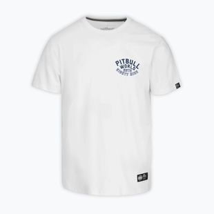 Men's T-shirt Pitbull Guardian Angel white