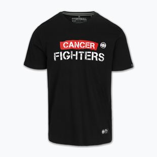 Men's T-shirt Pitbull Cancer Fighters black