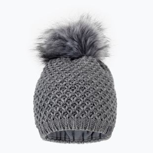 Women's winter beanie 4F grey H4Z22-CAD014