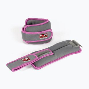 Wrist weights Body Sculpture Bb 2700Uepk 2 x 0,5 kg grey/pink