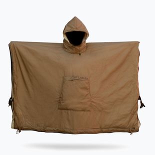 Poncho OFFLANDER OFF_CACC lightweight heated brown