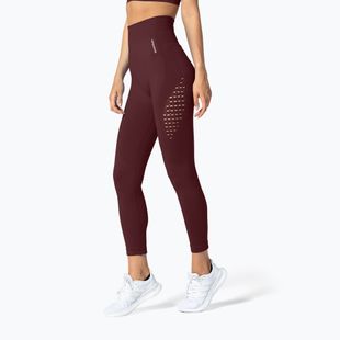 Women's Carpatree Phase Seamless Leggings Maroon CP-PSL-BU