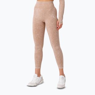 Women's training leggings Carpatree Yasmine Seamless beige stone wash