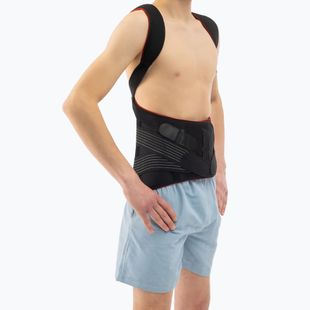 Lumbosacral belt MSupport Red black
