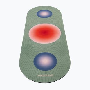 Yoga mat FORCEBAND Solar microfibre + eko kauczuk 5 mm solar