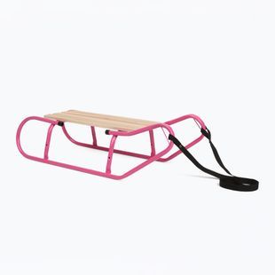Metal sled HUMBAKA pink
