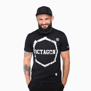 Octagon men's t-shirt Teeth black