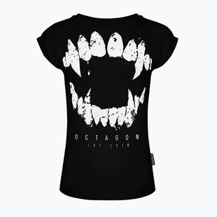Octagon women's t-shirt Teeth black