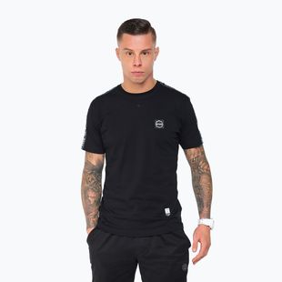 Men's T-shirt Octagon Stripe black/white