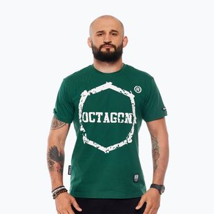 Octagon men's t-shirt Teeth green