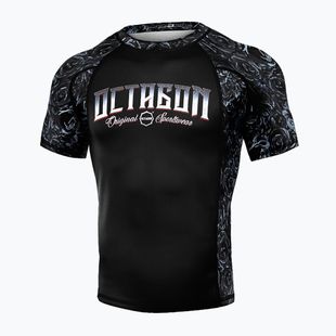 Octagon Premium Men's Rashguard Santa Muerte black/multicolour