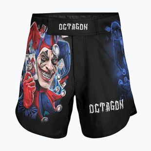 Men's Octagon Joker MMA training shorts black/multicolor