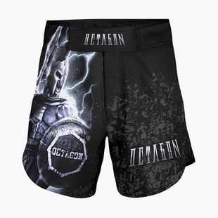 Octagon Gladiator men's MMA training shorts black/multicolor