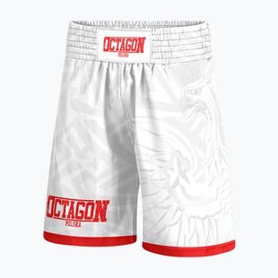 Men's boxer shorts Octagon Poland White Red White