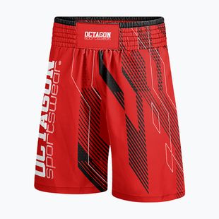 Octagon Diamond red men's boxer shorts