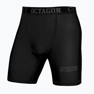 Octagon Fight Wear men's compression shorts black