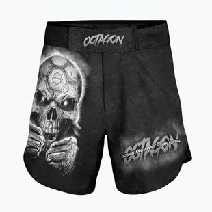 Octagon Oldskull Fans men's MMA training shorts black/multicolor