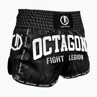 Training shorts Octagon Kickboxing/Muay Thai Legion Fight Legion Premium black/white