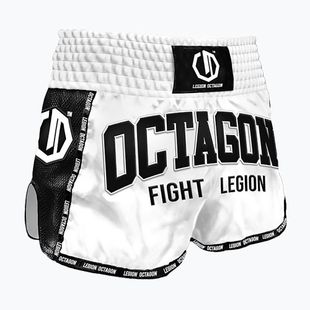 Training shorts Octagon Kickboxing/Muay Thai Legion Fight Legion Premium white
