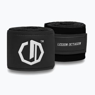 Boxing wraps Octagon Legion Supreme 400 cm black/white