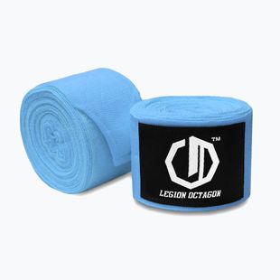 Boxing wraps Octagon Legion Standard 400 cm light blue
