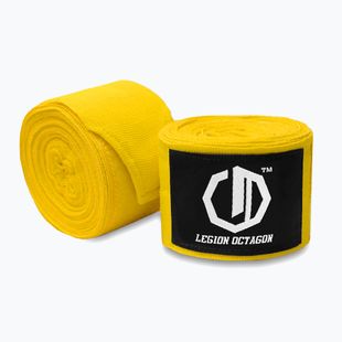 Boxing wraps Octagon Legion Standard 400 cm yellow