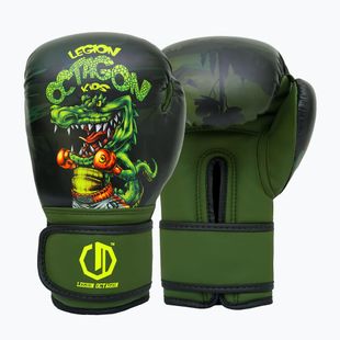 Boxing gloves Octagon Legion Crocodile green/multicolour