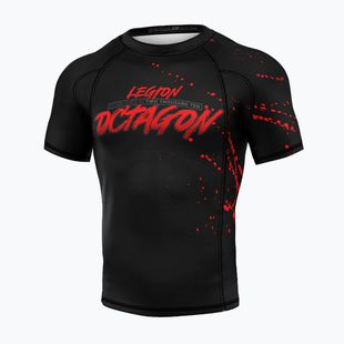 Men's rashguard Octagon Premium No Mercy black/multicolor