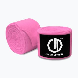 Boxing wraps Octagon Legion Standard 300 cm pink